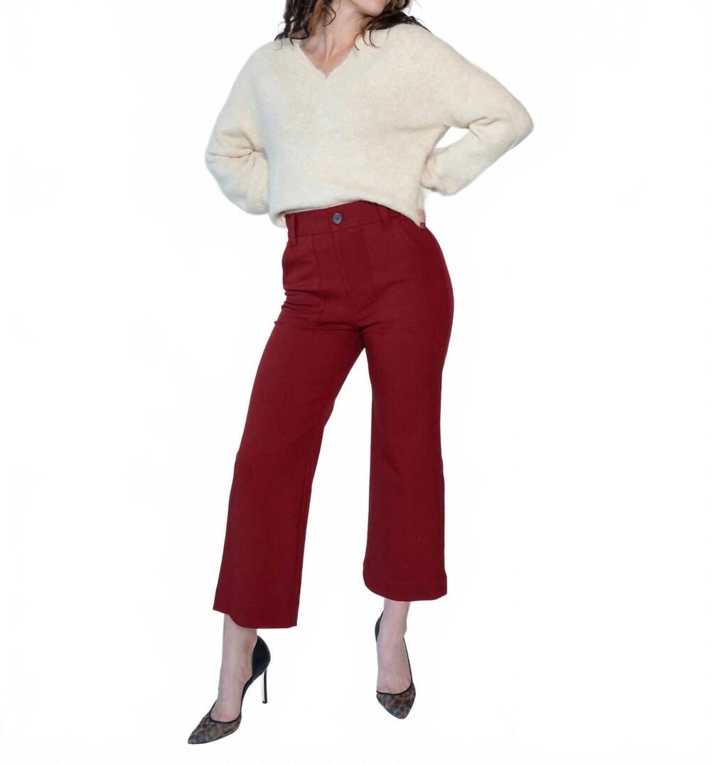 NEW FIFTEEN TWENTY heather v-neck sweater in ecru
